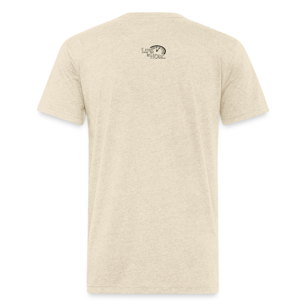 One Goal Down Fitted Cotton/Poly T-Shirt - heather cream