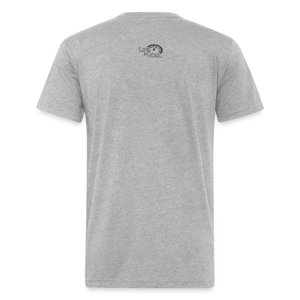 One Goal Down Fitted Cotton/Poly T-Shirt - heather gray