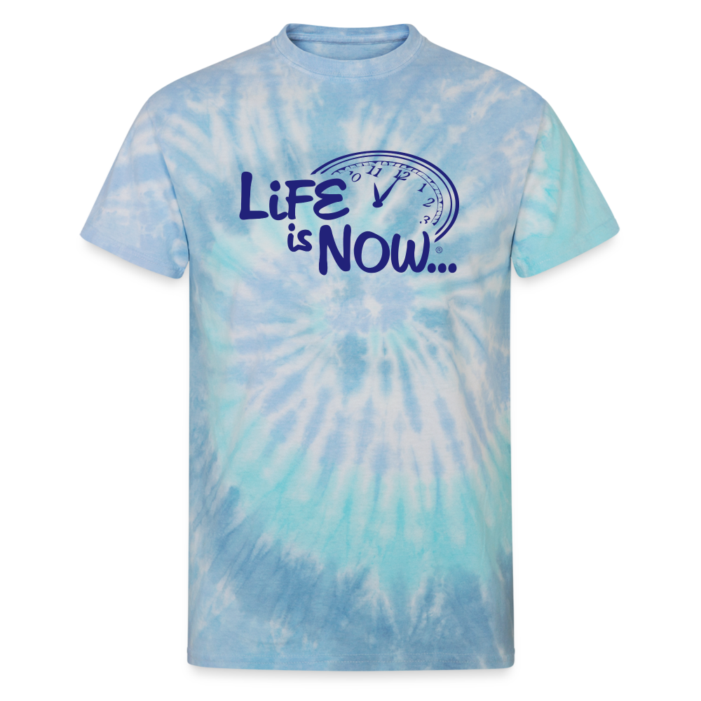 Original Logo Unisex Tie Dye T-Shirt - blue lagoon