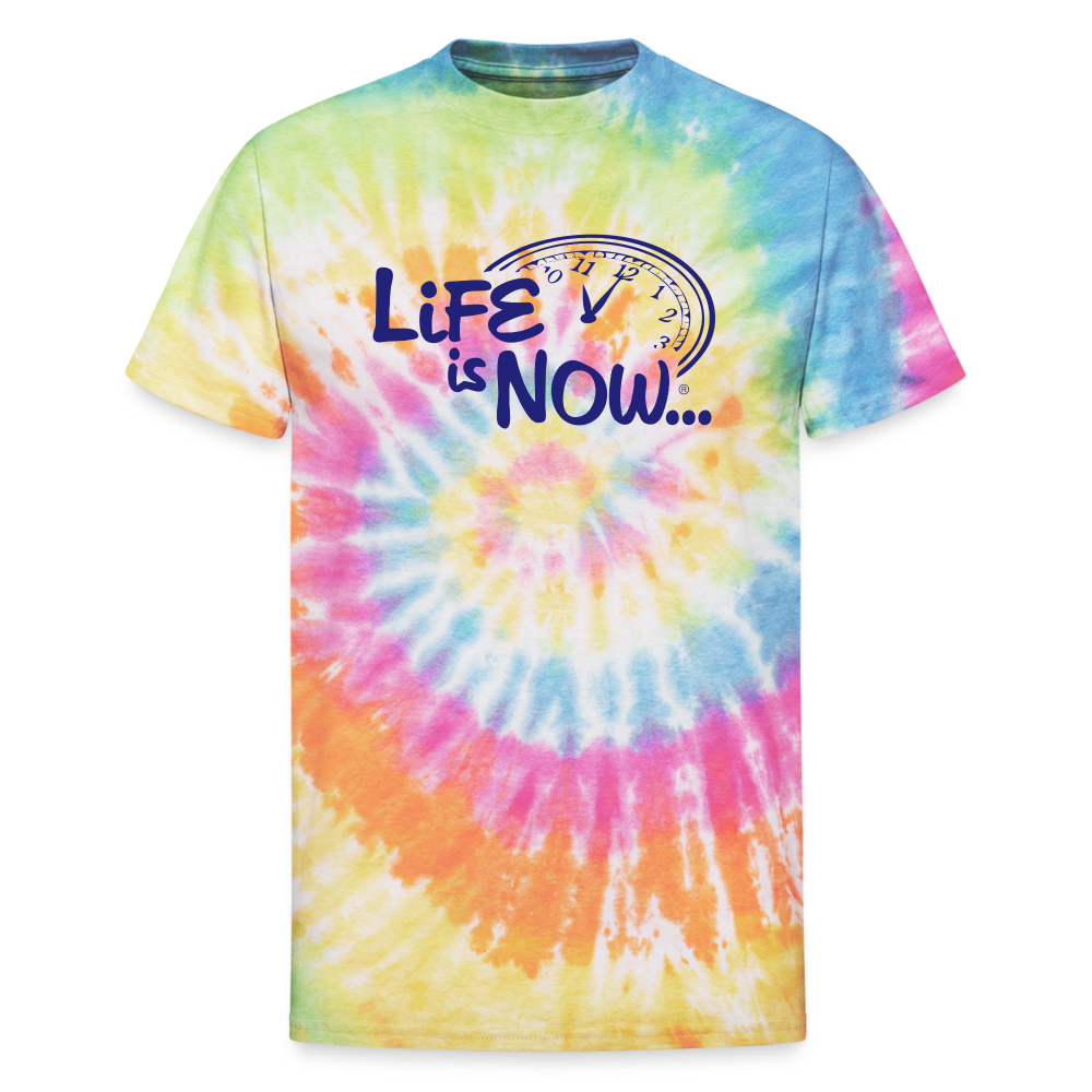 Original Logo Unisex Tie Dye T-Shirt - rainbow