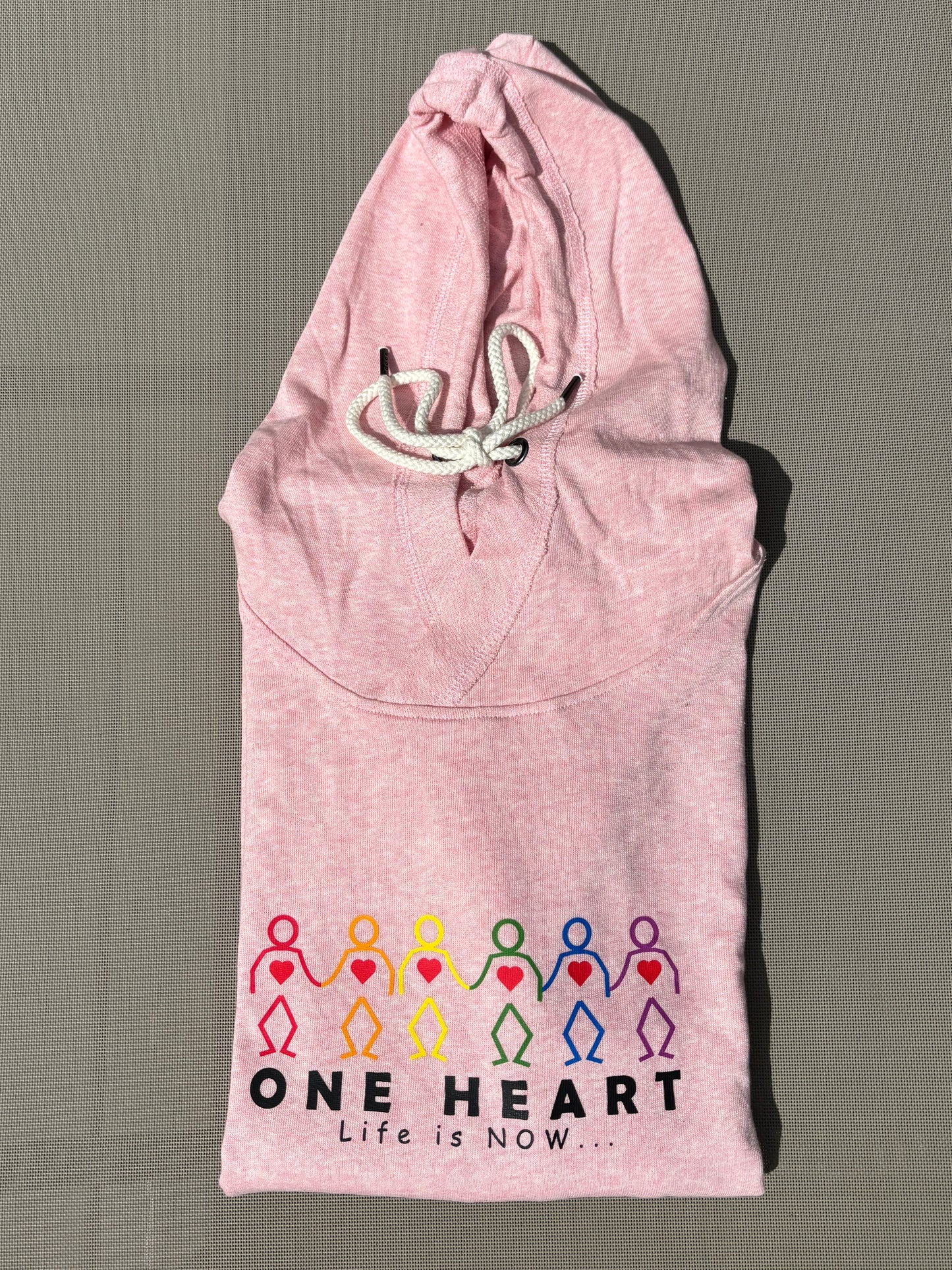 One Heart Unisex Lightweight Terry Hoodie