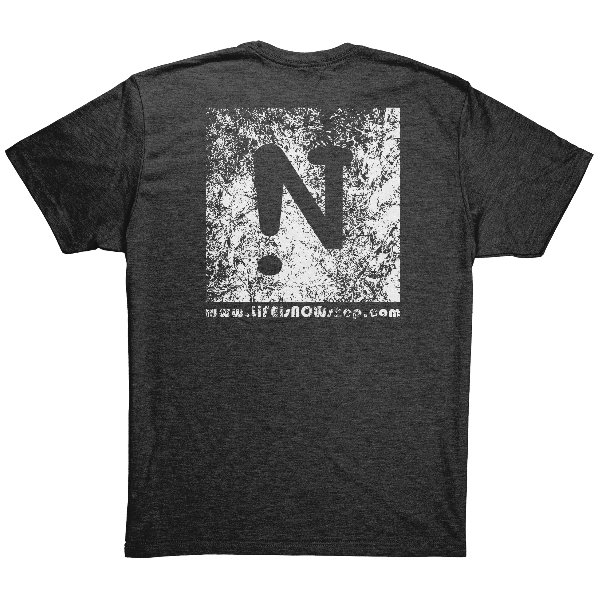 L_I_N_LiFE_is_NOWMens_Triblend_Shirt_Vintage_Black_Back_Mockup.png