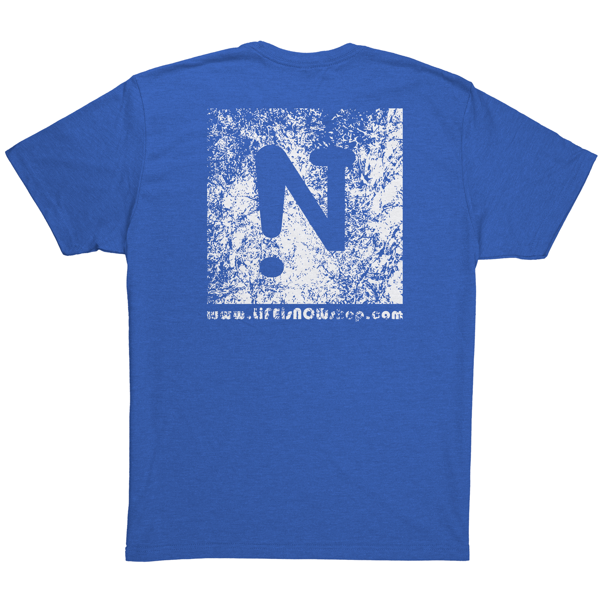 L_I_N_LiFE_is_NOWMens_Triblend_Shirt_Vintage_Royal_Back_Mockup.png