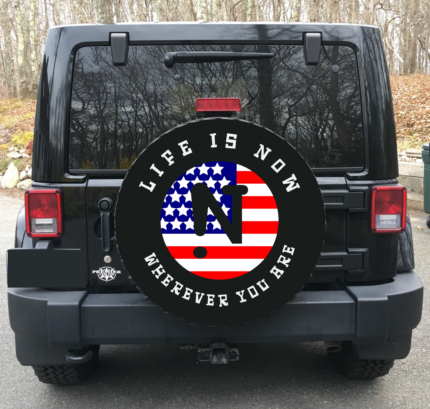 LiFE is NOW Tire Cover