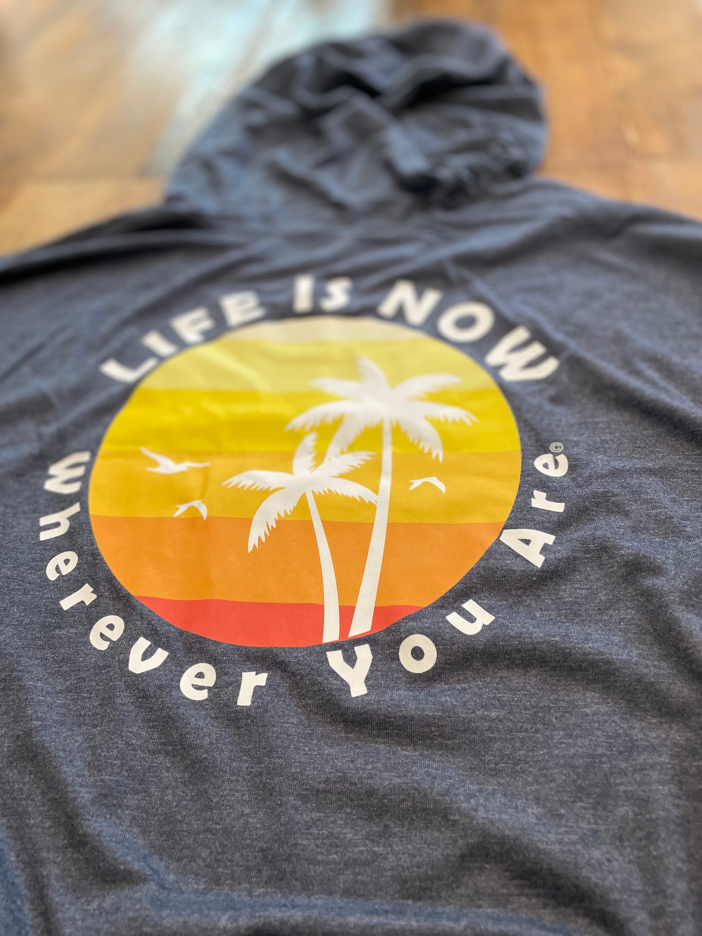 LiFE is NOW...Wherever You Are Triblend T-Shirt Hoodie