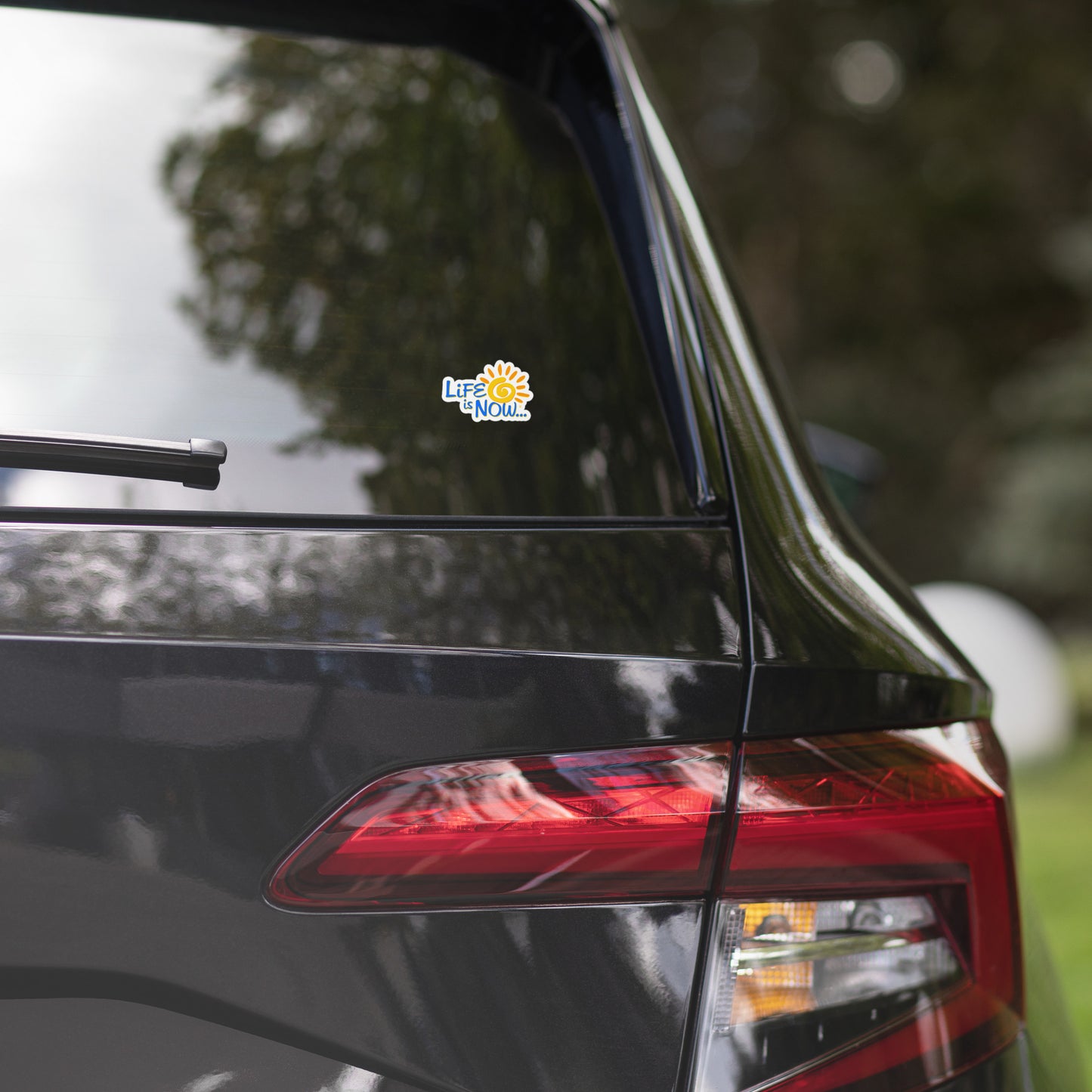 LiFE is NOW...Squiggle Sun Sticker
