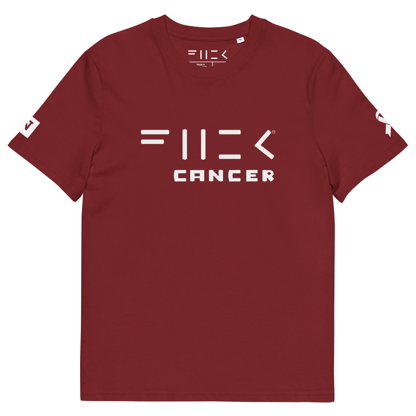 Fuck Cancer Unisex organic cotton t-shirt